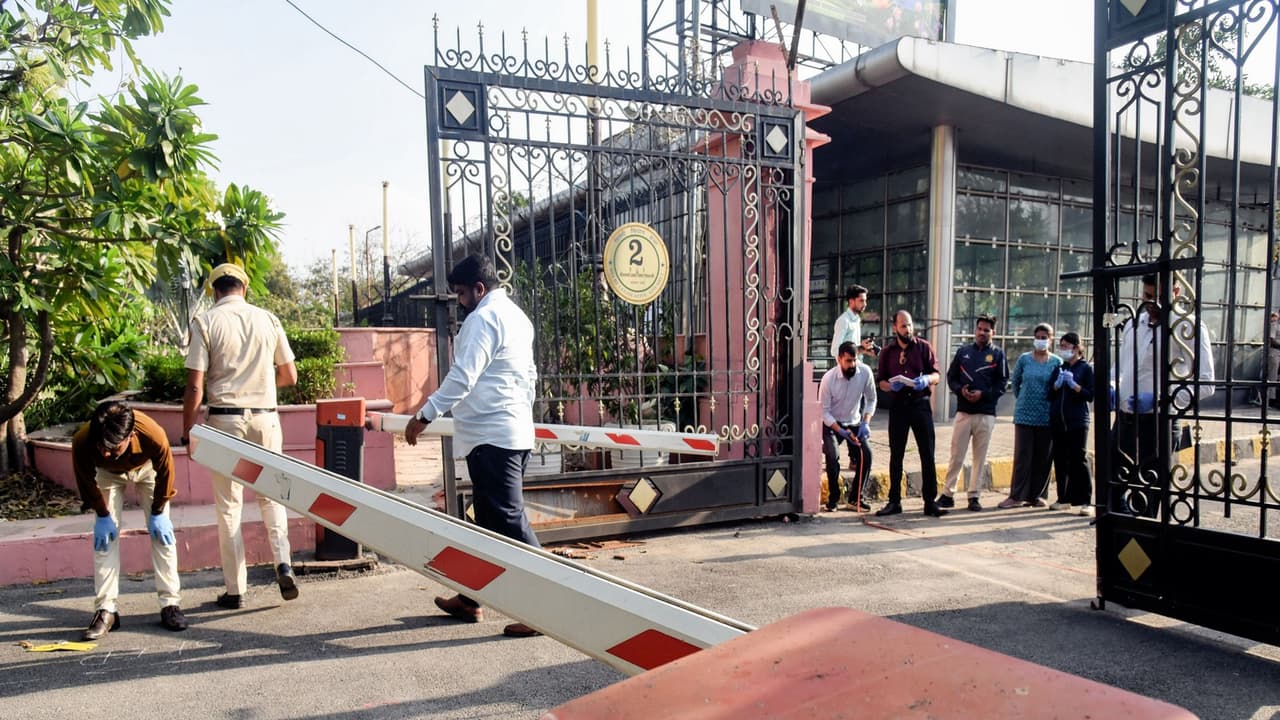 Police teams at the site of the security breach in Delhi Assembly (File Photo/ANI) Police teams at the site of the security breach in Delhi Assembly (File Photo/ANI)