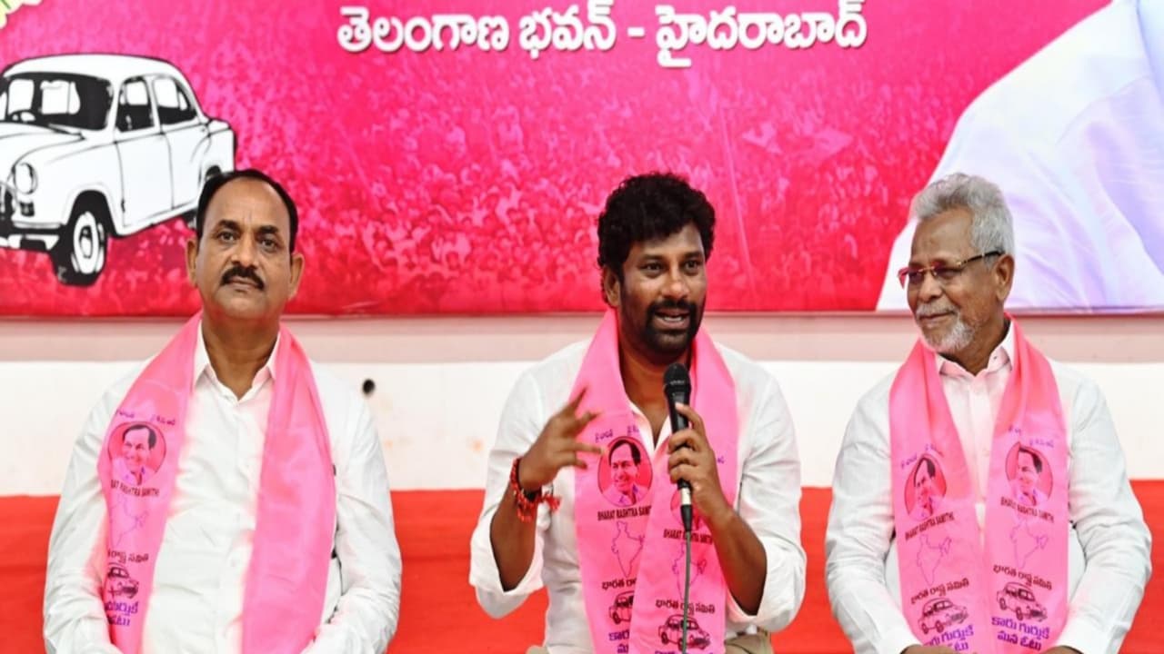 BRS Leader Balka Suman (Photo/X/@balkasumantrs) BRS Leader Balka Suman (Photo/X/@balkasumantrs)