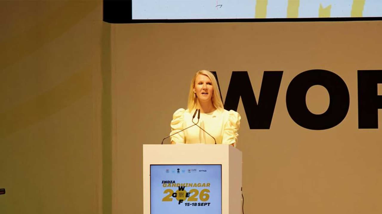 Finland's Environment Minister Sari Multala Attends WCEF 2026 in Gandhinagar (Photo/Embassy of Finland) Finland's Environment Minister Sari Multala Attends WCEF 2026 in Gandhinagar (Photo/Embassy of Finland)