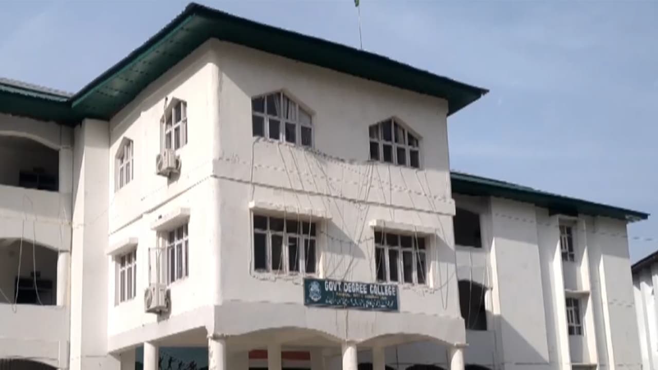 Government Degree College, Banihal (Photo/ANI) Government Degree College, Banihal (Photo/ANI)