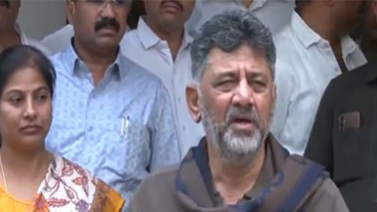 DK Shivkumar (Photo: ANI) DK Shivkumar (Photo: ANI)