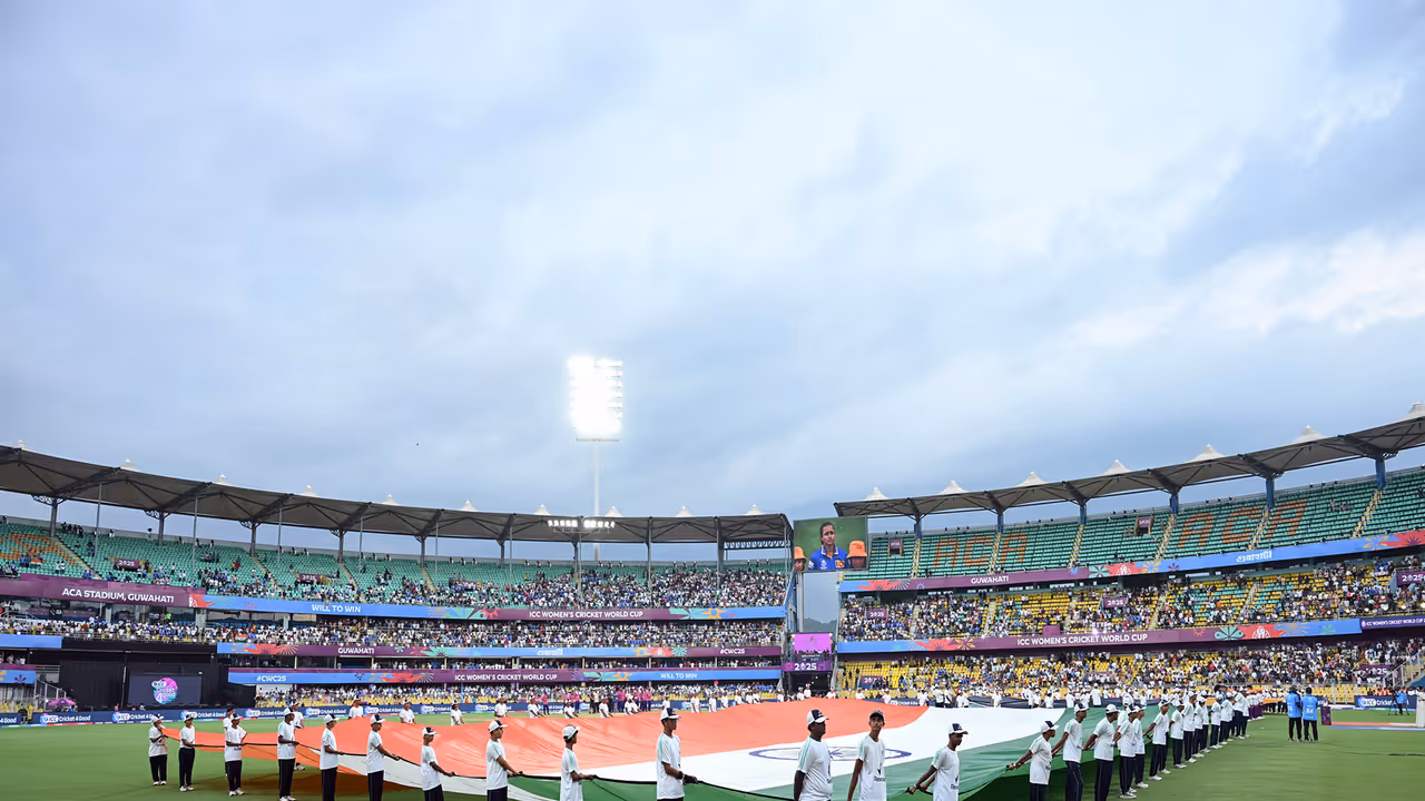 Barsapara Cricket Stadium in Guwahati (Photo: ANI) Barsapara Cricket Stadium in Guwahati (Photo: ANI)