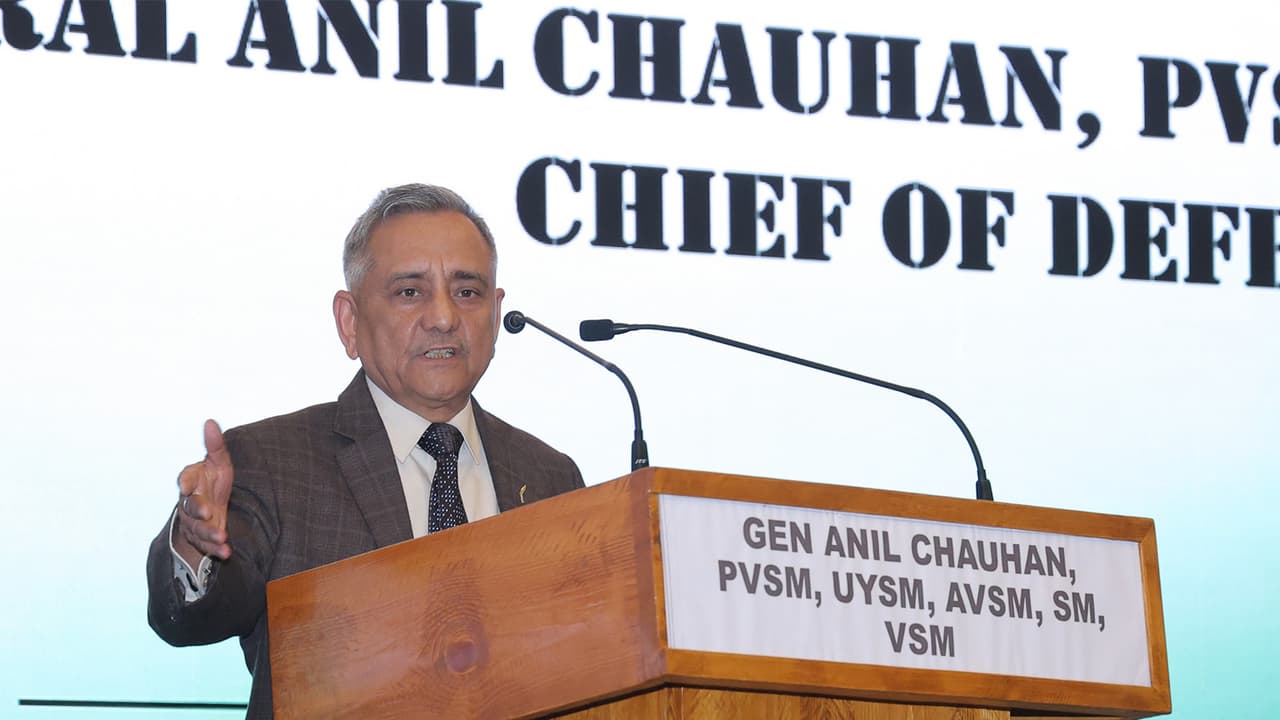 Chief of Defence Staff Gen Anil Chauhan (Photo/ANI) Chief of Defence Staff Gen Anil Chauhan (Photo/ANI)