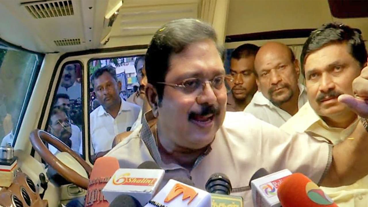 AMMK General Secretary TTV Dhinakaran (Photo/ANI) AMMK General Secretary TTV Dhinakaran (Photo/ANI)