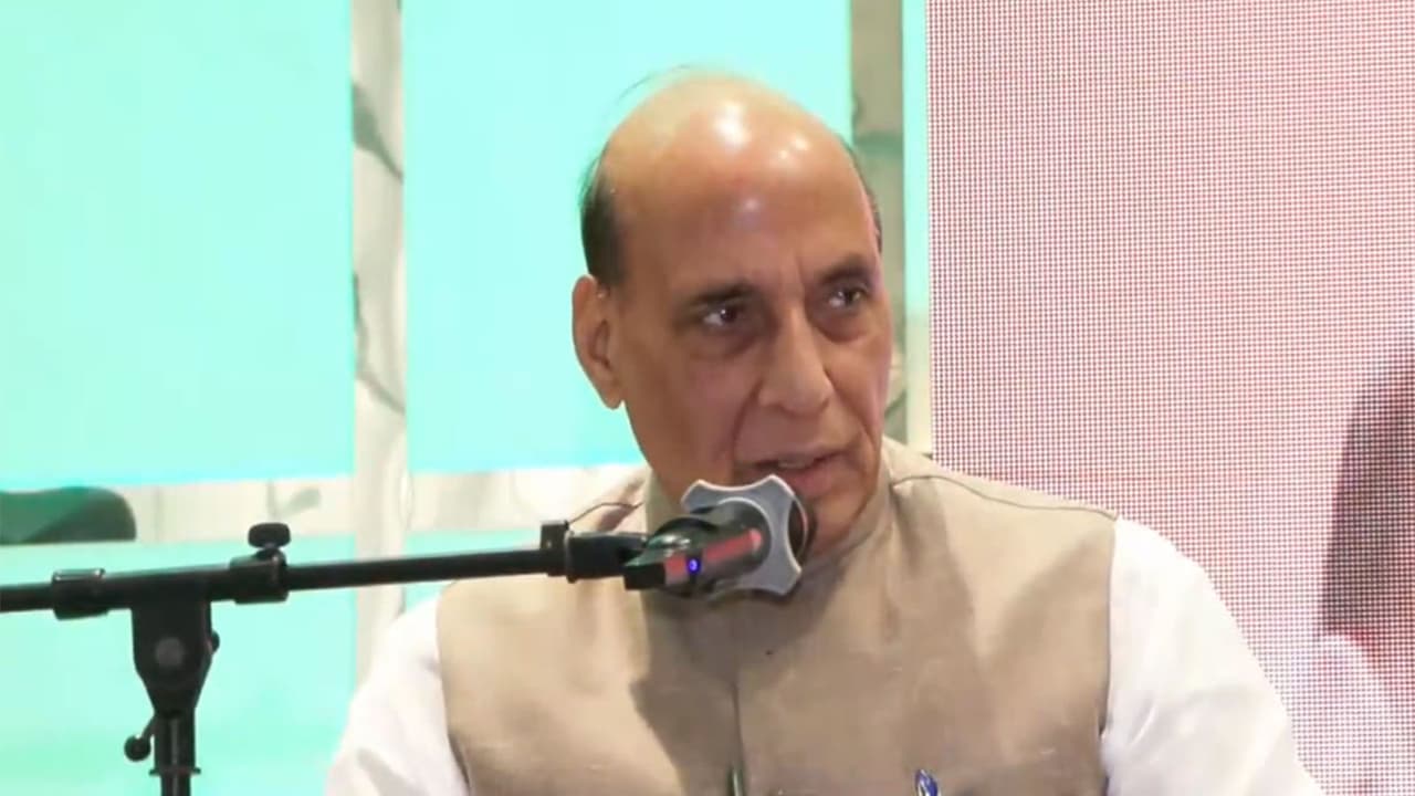 Defence Minister Rajnath Singh addressing the Indian community in Cebu, the Philippines (Photo/X/@rajnathsingh) Defence Minister Rajnath Singh addressing the Indian community in Cebu, the Philippines (Photo/X/@rajnathsingh)