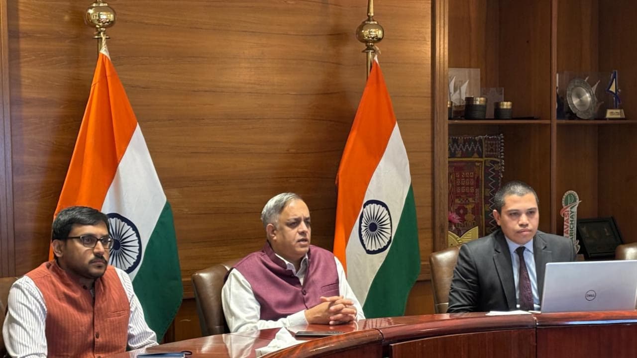 Indian Ambassador to Saudi Arabia, Suhel Ajaz Khan holds talks (Photo: X@IndianEmbRiyadh) Indian Ambassador to Saudi Arabia, Suhel Ajaz Khan holds talks (Photo: X@IndianEmbRiyadh)