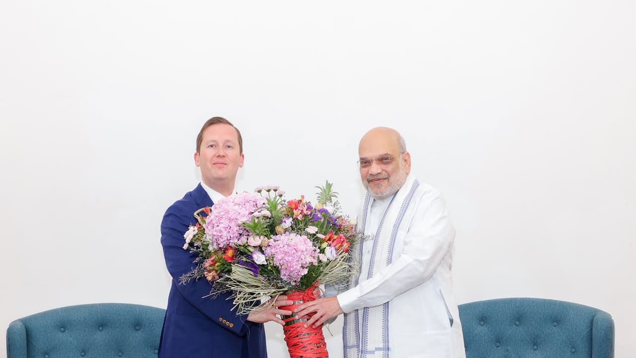 Union Home Minister, Amit Shah with US Ambassador to India, Sergio Gor (Photo: X@AmitShah) Union Home Minister, Amit Shah with US Ambassador to India, Sergio Gor (Photo: X@AmitShah)