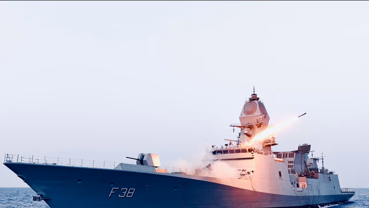 Project 17A indigenous stealth frigate, Mahendragiri (F38) (Photo/ANI) Project 17A indigenous stealth frigate, Mahendragiri (F38) (Photo/ANI)