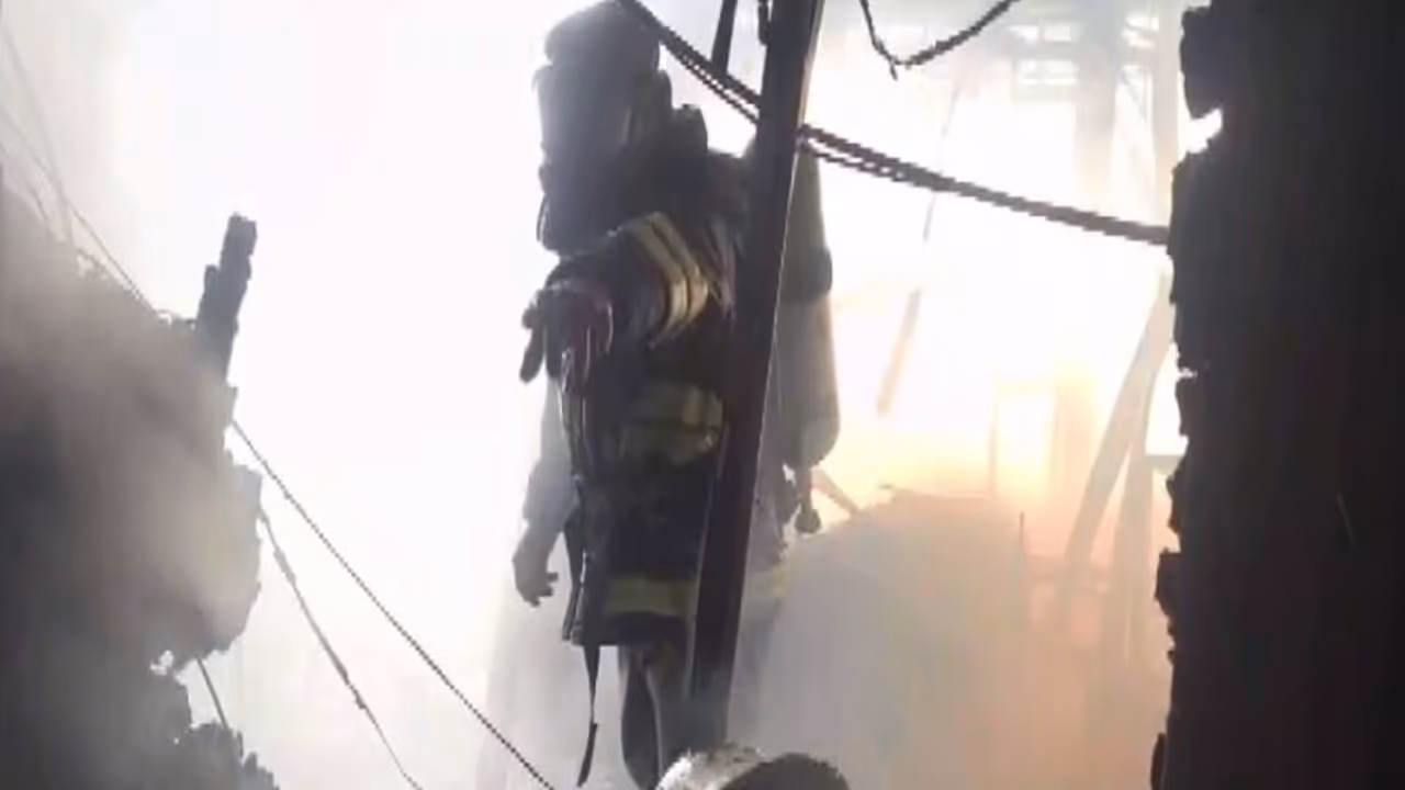 Bhubaneswar hotel bar fire (Photo/ANI)