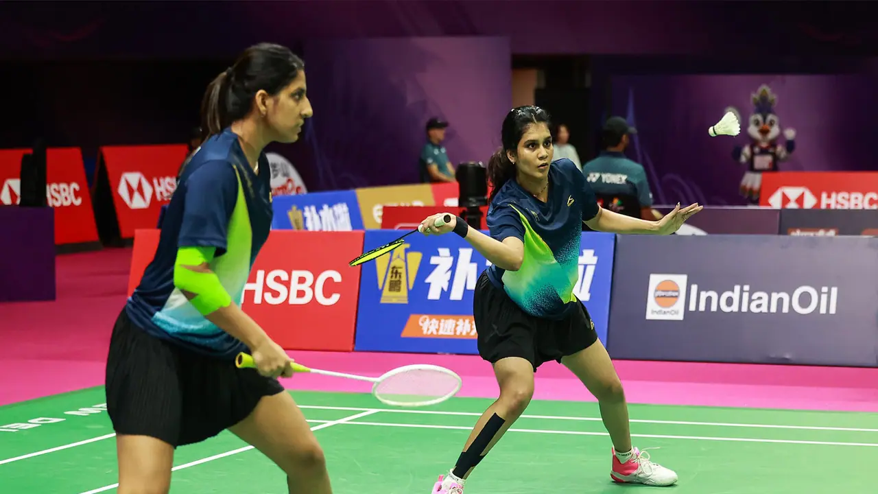 Indian shuttlers Kavipriya Selvam and Simran Singhi. (Photo: BAI) Indian shuttlers Kavipriya Selvam and Simran Singhi. (Photo: BAI)