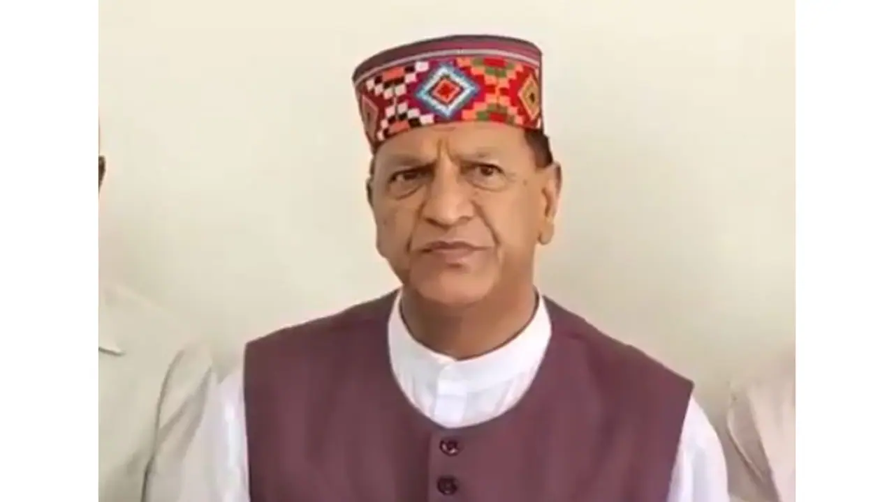 Himachal BJP president Rajeev Bindal (File Photo/ANI) Himachal BJP president Rajeev Bindal (File Photo/ANI)