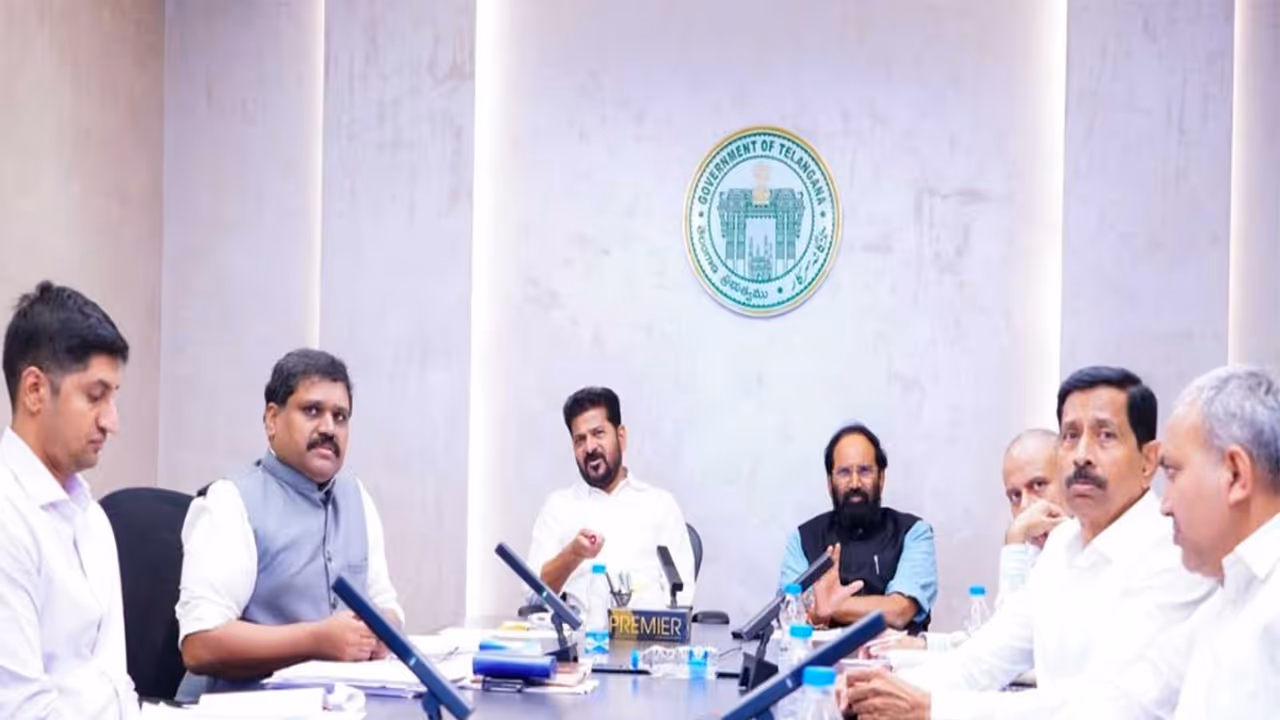 Telangana CM Revanth Reddy at review meeting (Photo/X/@TelanganaCMO) Telangana CM Revanth Reddy at review meeting (Photo/X/@TelanganaCMO)