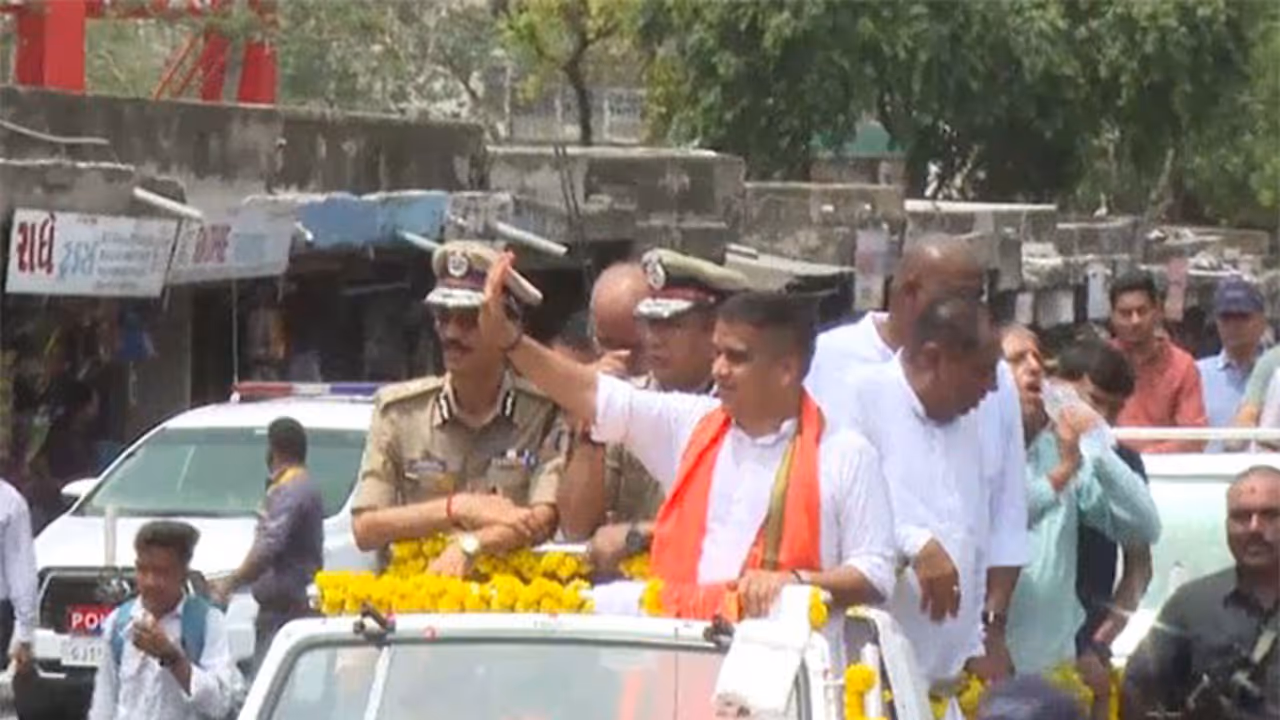 Gujarat Deputy CM Harsh Sanghavi inspects Rath Yatra route in Ahmedabad (Photo/Gujarat CMO) Gujarat Deputy CM Harsh Sanghavi inspects Rath Yatra route in Ahmedabad (Photo/Gujarat CMO)