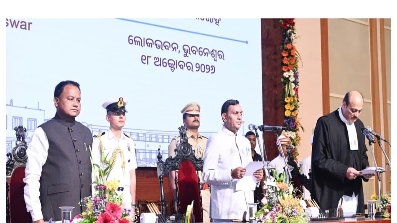 Newly appointed Odisha Governor Braj Mohan Ram (Photo/X@MohanMOdisha) Newly appointed Odisha Governor Braj Mohan Ram (Photo/X@MohanMOdisha)