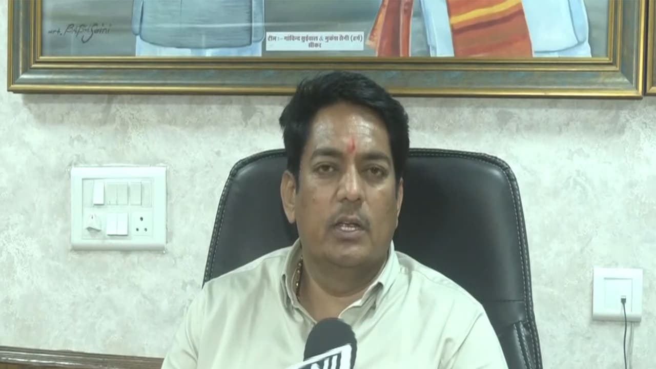 Minister of Social Justice and Empowerment of Rajasthan, Avinash Gehlot (photo/ANI) Minister of Social Justice and Empowerment of Rajasthan, Avinash Gehlot (photo/ANI)