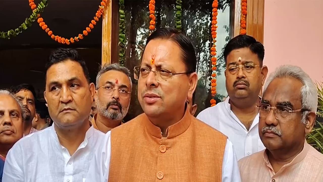 Uttarakhand CM Pushkar Singh Dhami (Photo/ANI) Uttarakhand CM Pushkar Singh Dhami (Photo/ANI)