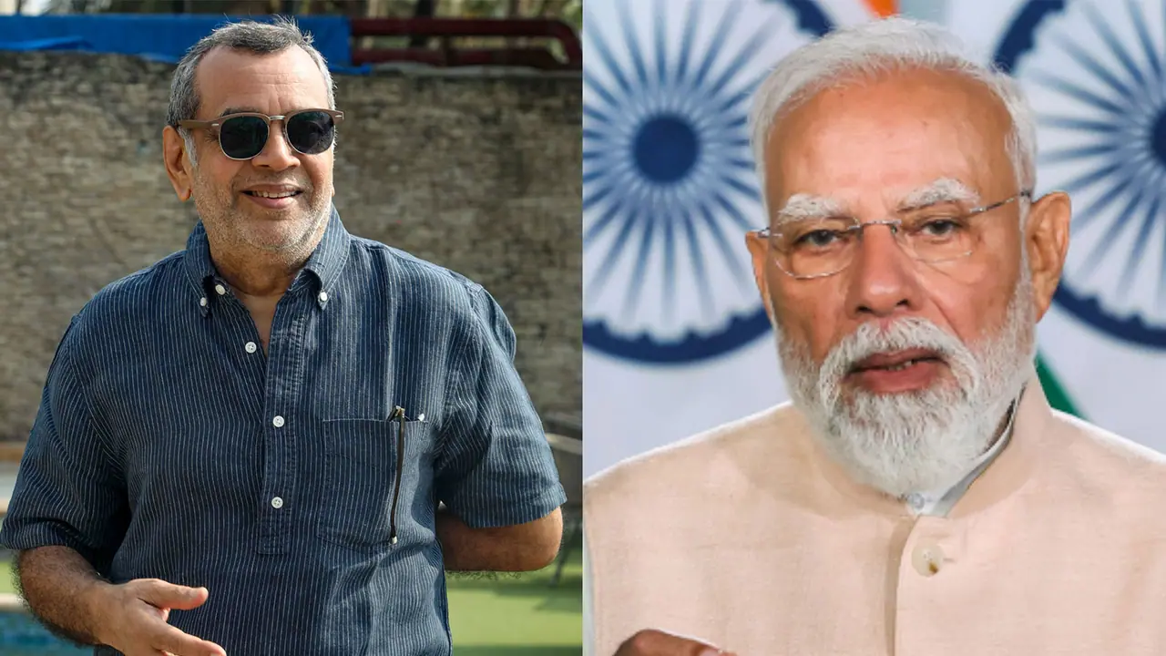 Paresh Rawal, PM Modi (Photo/ANI) Paresh Rawal, PM Modi (Photo/ANI)