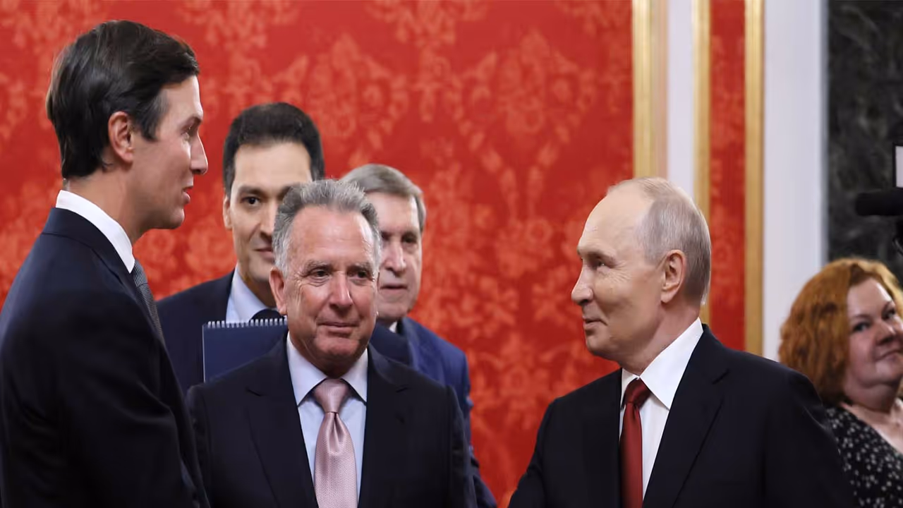 Russian President Vladimir Putin meets US Presidential Special Envoy Steve Witkoff and son in law of US President Donald Trump, Jared Kushner, at the Kremlin (Photo/Kremlin) Russian President Vladimir Putin meets US Presidential Special Envoy Steve Witkoff and son in law of US President Donald Trump, Jared Kushner, at the Kremlin (Photo/Kremlin)