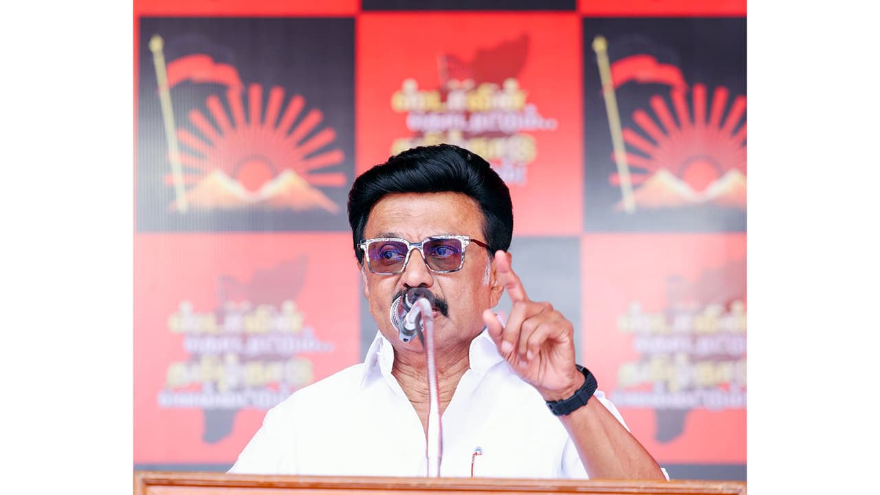Tamil Nadu CM MK Stalin (Photo/ANI) Tamil Nadu CM MK Stalin (Photo/ANI)
