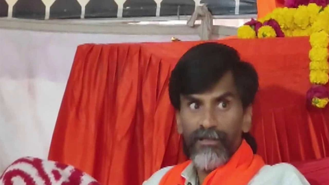 Maratha quota activist Manoj Jarange Patil (Photo/ANI) Maratha quota activist Manoj Jarange Patil (Photo/ANI)