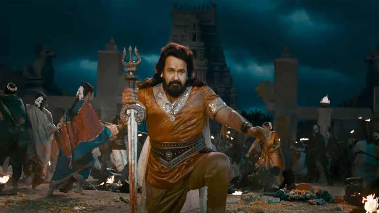 Mohanlal in Vrusshabha teaser (Photo/YouTube@Aashirvad Cinemas) Mohanlal in Vrusshabha teaser (Photo/YouTube@Aashirvad Cinemas)