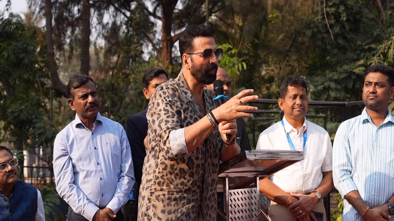 Actor Akshay Kumar (Image source: BMC) Actor Akshay Kumar (Image source: BMC)