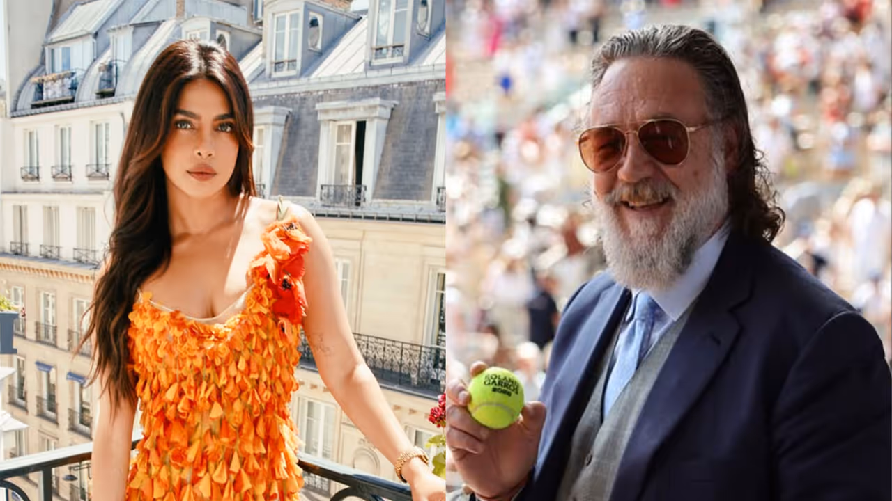 Priyanka Chopra, Russell Crowe (Photo/Instagram/@priyankachopra,@russellcrowe) Priyanka Chopra, Russell Crowe (Photo/Instagram/@priyankachopra,@russellcrowe)