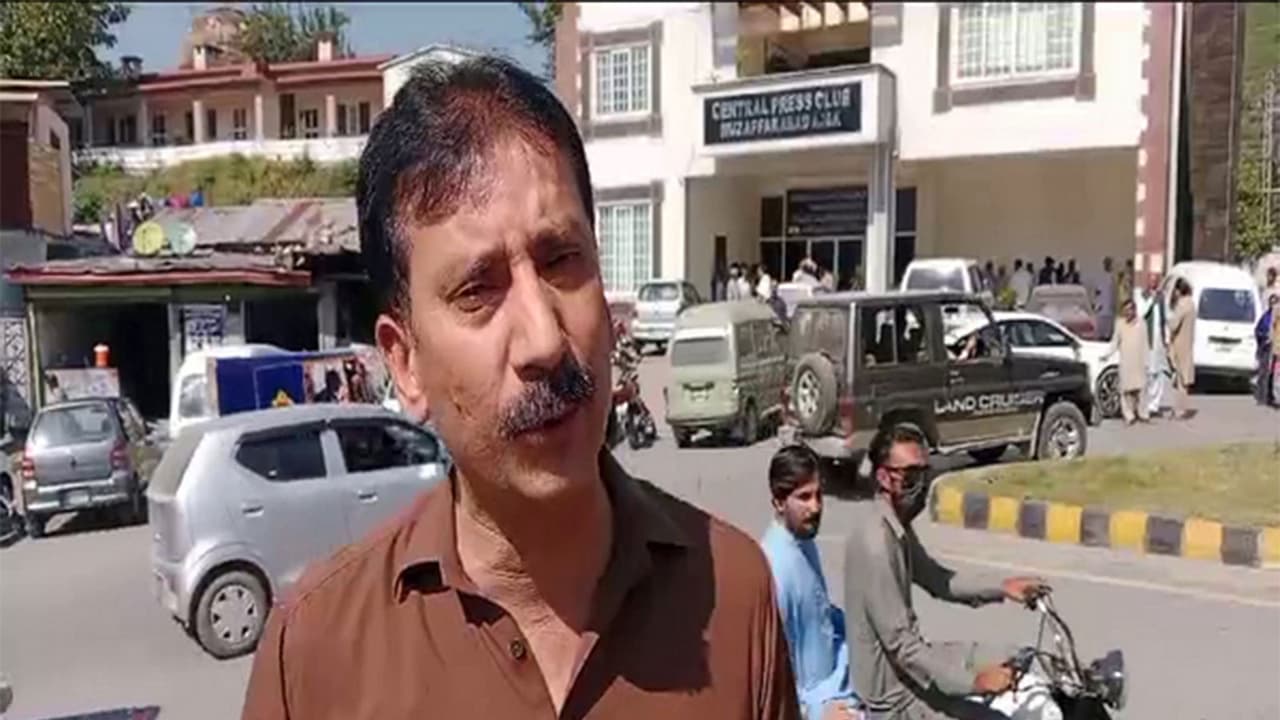 Shaukat Nawaz Mir, Member of Jammu and Kashmir Joint Action Awami Committee (File Photo/ANI) Shaukat Nawaz Mir, Member of Jammu and Kashmir Joint Action Awami Committee (File Photo/ANI)