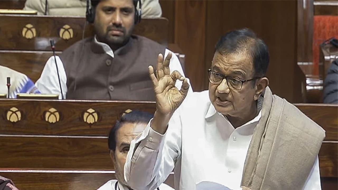 Congress MP P Chidambaram (File photo/ANI) Congress MP P Chidambaram (File photo/ANI)