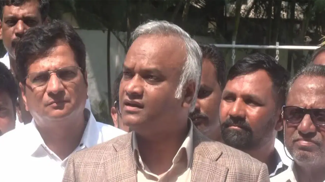 Karnataka Home Minister Priyank Kharge (Photo/ANI) Karnataka Home Minister Priyank Kharge (Photo/ANI)