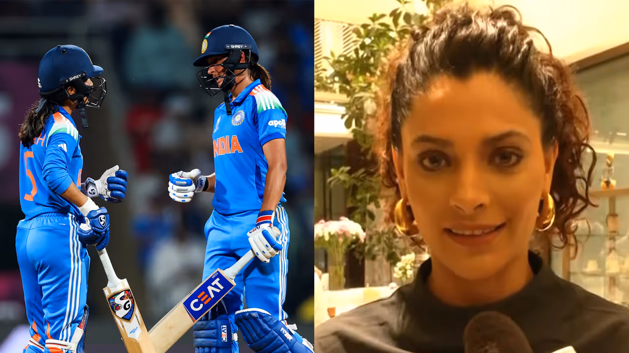 Saiyami Kher awaits Women's World Cup finals (Photo/ANI)