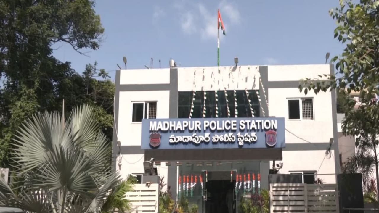 Visuals from Madhapur Police Station (Photo/ANI) Visuals from Madhapur Police Station (Photo/ANI)