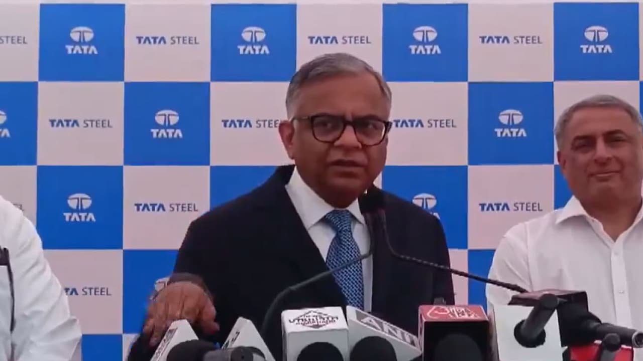 Tata Sons Chairman, Natarajan Chandrasekaran (Photo/ANI) Tata Sons Chairman, Natarajan Chandrasekaran (Photo/ANI)