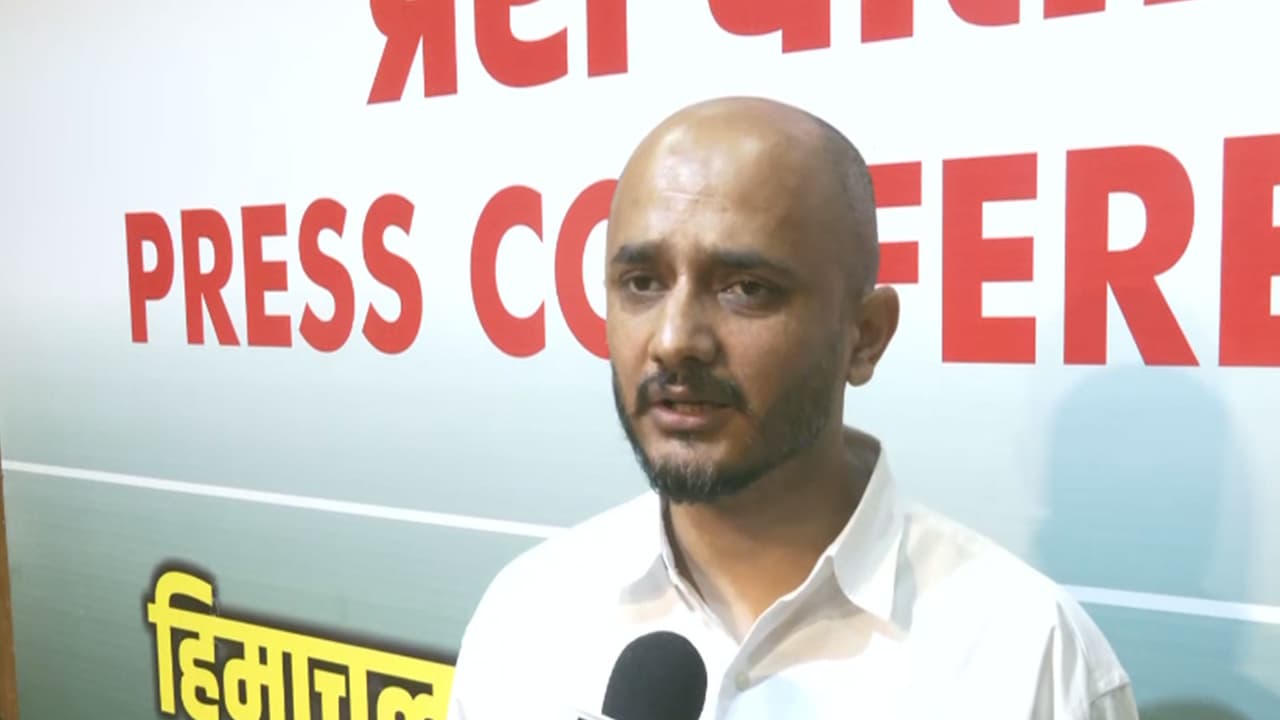 HPCC Secretary Vinod Zinta (Photo/ANI) HPCC Secretary Vinod Zinta (Photo/ANI)