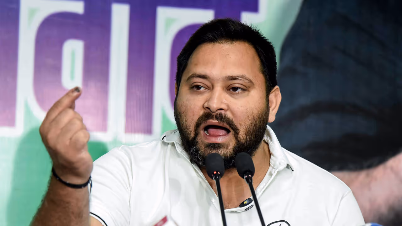RJD leader and Mahagathabandhan's CM face Tejashwi Yadav (File Photo/ANI)