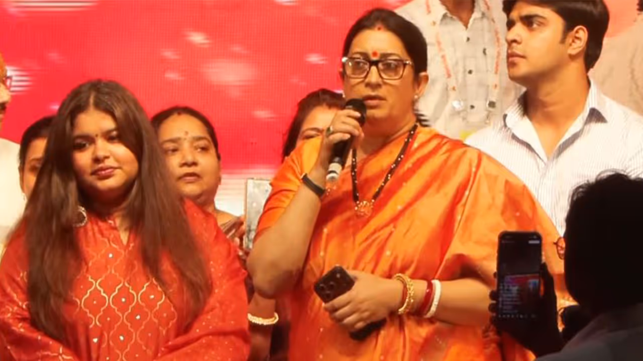 BJP National General Secretary Smriti Irani (Photo/ANI) BJP National General Secretary Smriti Irani (Photo/ANI)