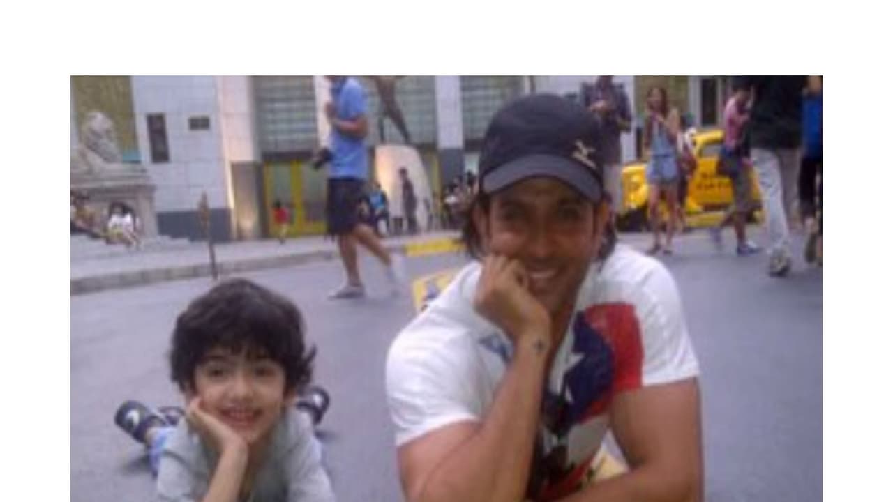 Hrithik Roshan with son Hrehaan Roshan (Photo/Instagram/@hrithikroshan) Hrithik Roshan with son Hrehaan Roshan (Photo/Instagram/@hrithikroshan)