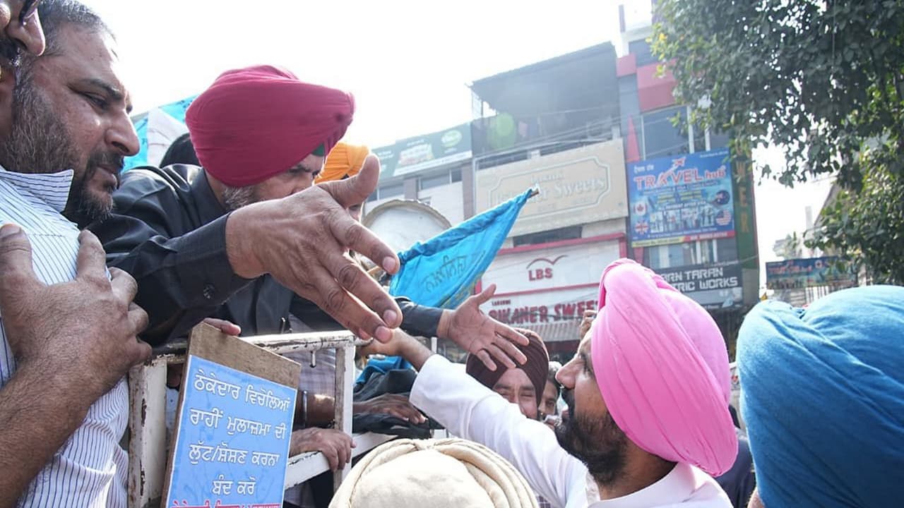Punjab Congress chief Amarinder Singh Raja Warring campaigning for bypolls ( File Photo/ANI) Punjab Congress chief Amarinder Singh Raja Warring campaigning for bypolls ( File Photo/ANI)
