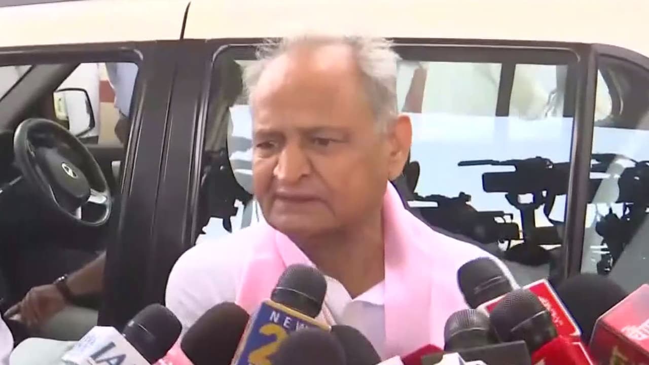 Former Rajasthan Chief Minister and Congress leader Ashok Gehlot (Photo/ANI) Former Rajasthan Chief Minister and Congress leader Ashok Gehlot (Photo/ANI)