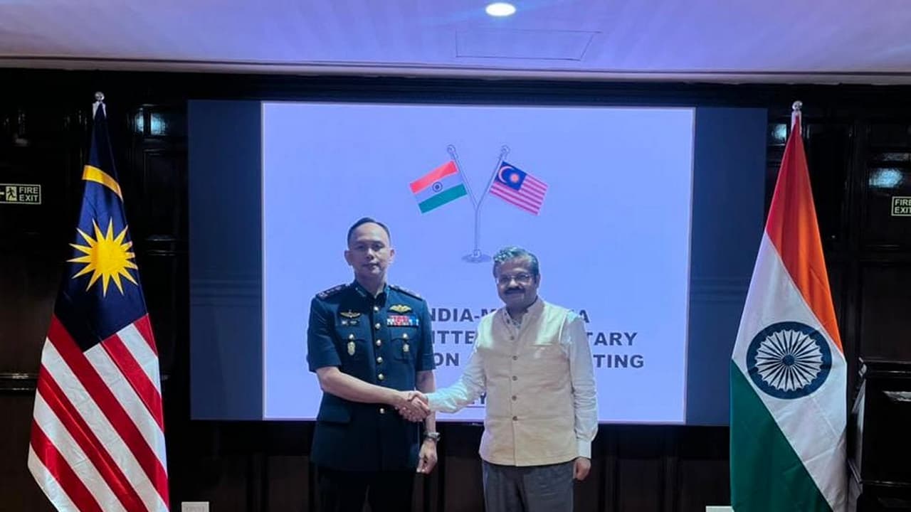 12th India Malaysia Sub Committee Meeting on Military Cooperation (Photo/Ministry of Defence) 12th India Malaysia Sub Committee Meeting on Military Cooperation (Photo/Ministry of Defence)