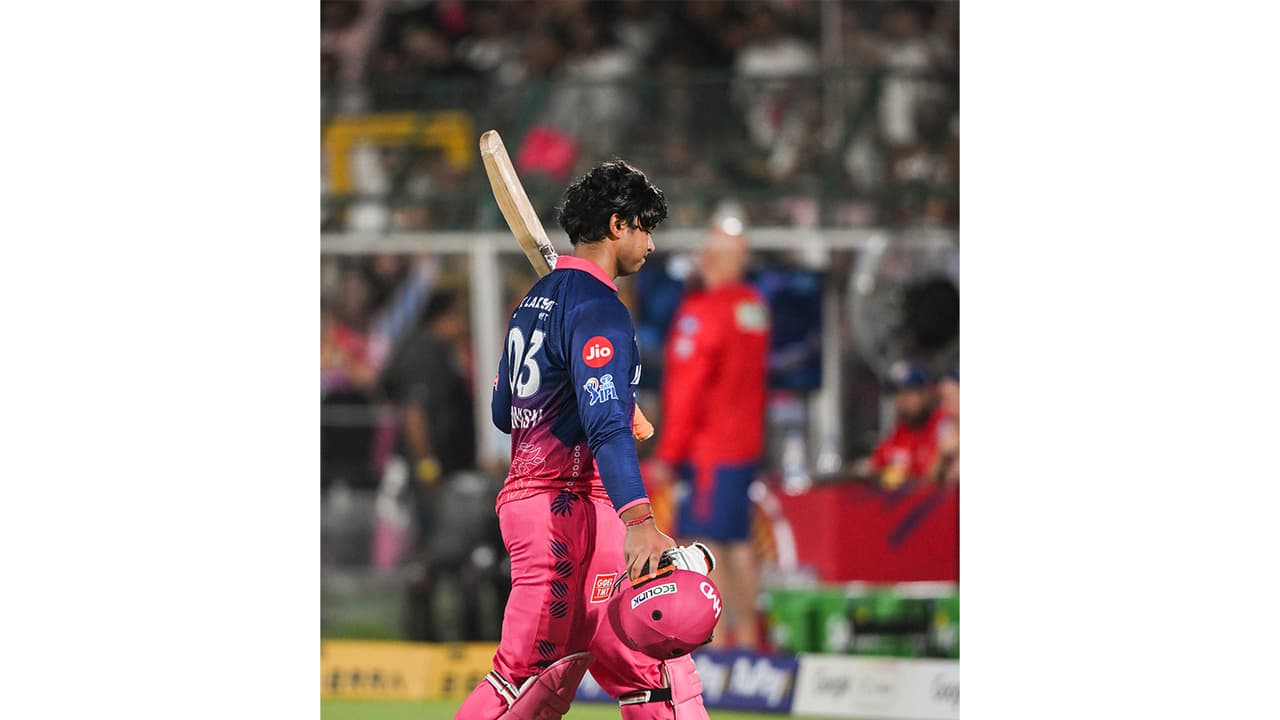 Rajasthan Royals' Vaibhav Sooryavanshi. (Photo/ANI) Rajasthan Royals' Vaibhav Sooryavanshi. (Photo/ANI)