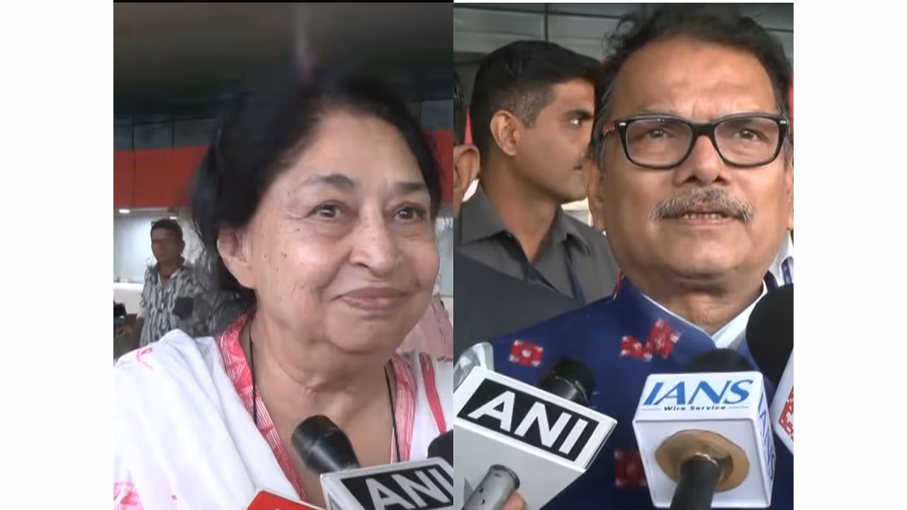 Actress and jury member Gopi Desai, Odisha MP Rabindra Narayan Behera (Photo/ANI) Actress and jury member Gopi Desai, Odisha MP Rabindra Narayan Behera (Photo/ANI)