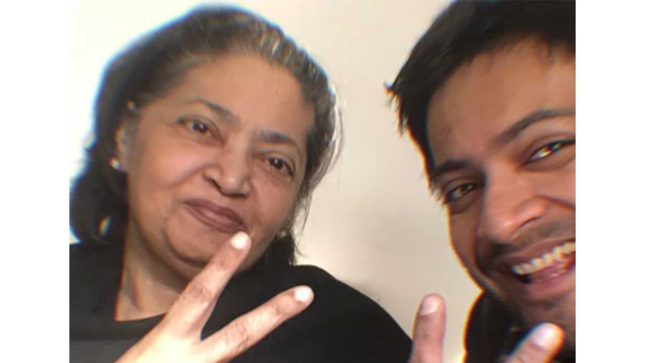 Ali Fazal with his late mother (Image source: Ali's Instagram) Ali Fazal with his late mother (Image source: Ali's Instagram)