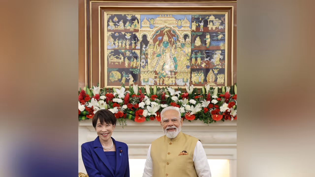 Japanese Prime Minister Sanae Takaichi and Prime Minister Narendra Modi (Photo: X@MEAIndia) Japanese Prime Minister Sanae Takaichi and Prime Minister Narendra Modi (Photo: X@MEAIndia)