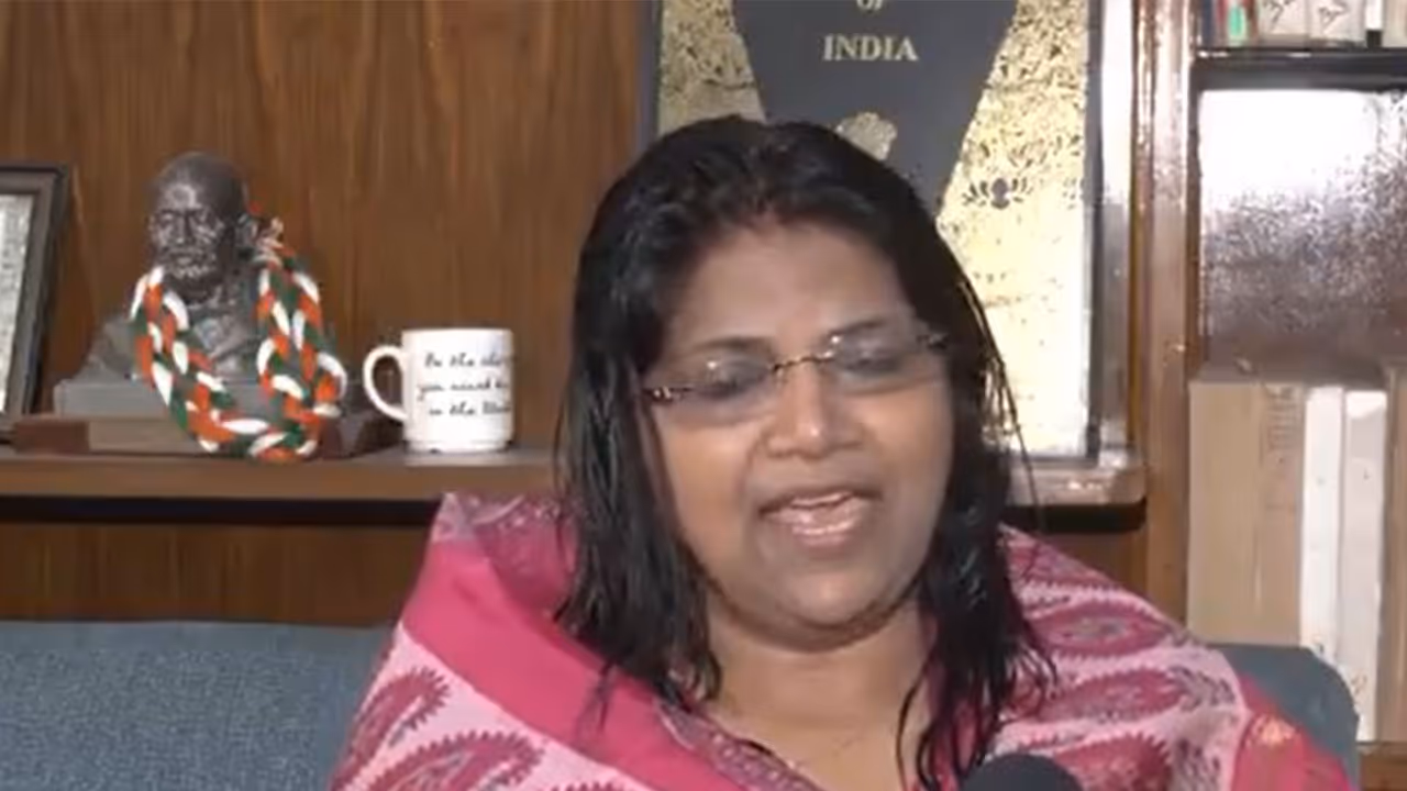 Congress MP Jebi Mather (Photo/ANI) Congress MP Jebi Mather (Photo/ANI)
