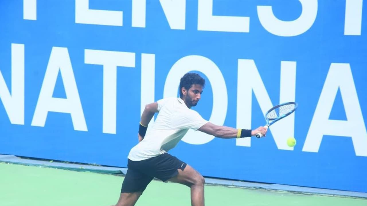 Manish Sureshkumar. (Photo: DLTA/Fenesta Open) Manish Sureshkumar. (Photo: DLTA/Fenesta Open)