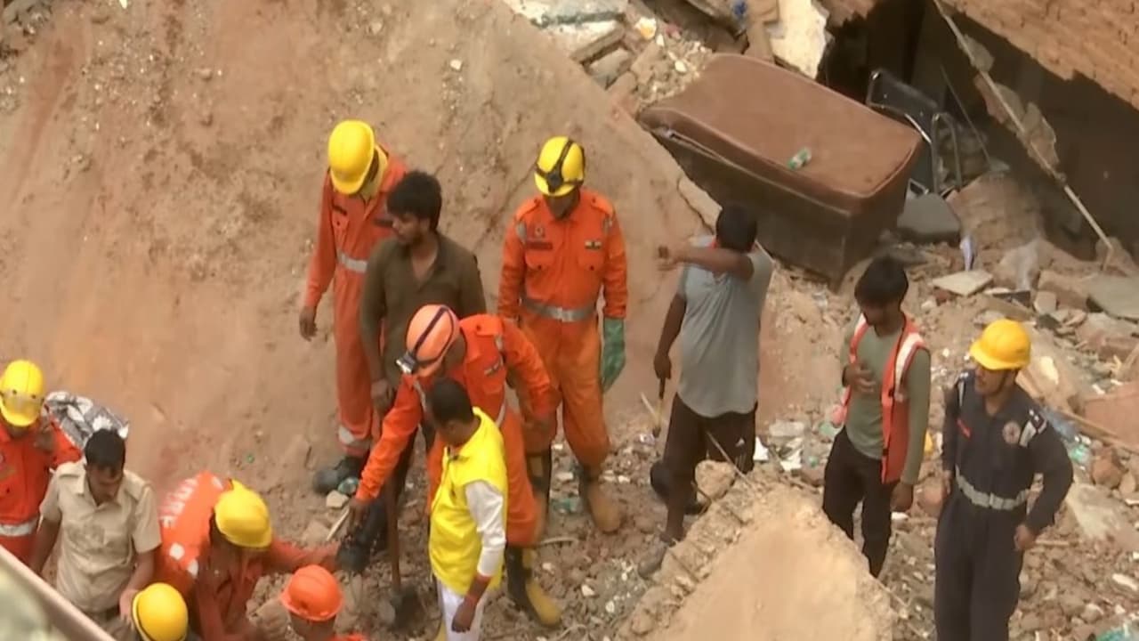 Search operations are continuing (Photo/ANI) Search operations are continuing (Photo/ANI)