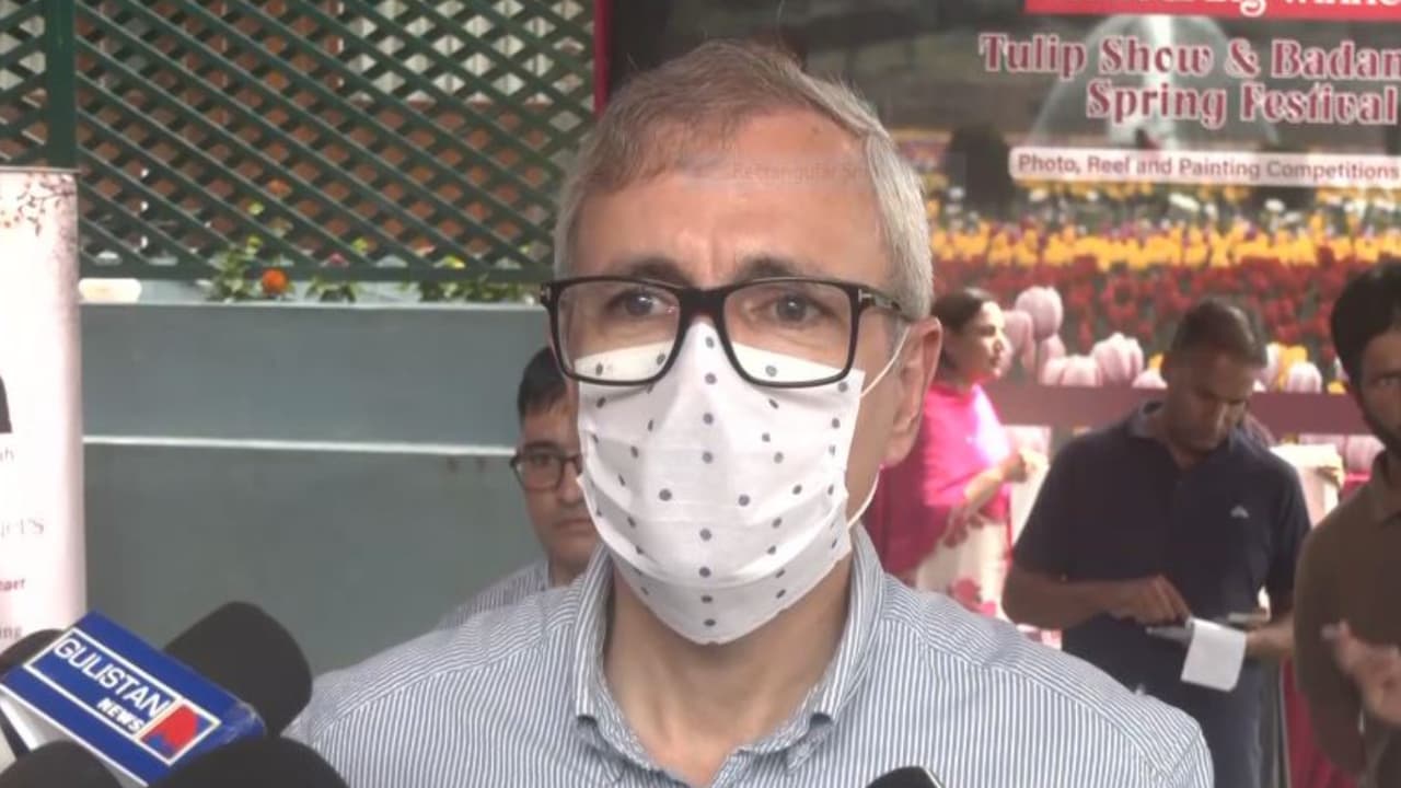 Jammu and Kashmir CM Omar Abdullah (Photo/ANI) Jammu and Kashmir CM Omar Abdullah (Photo/ANI)
