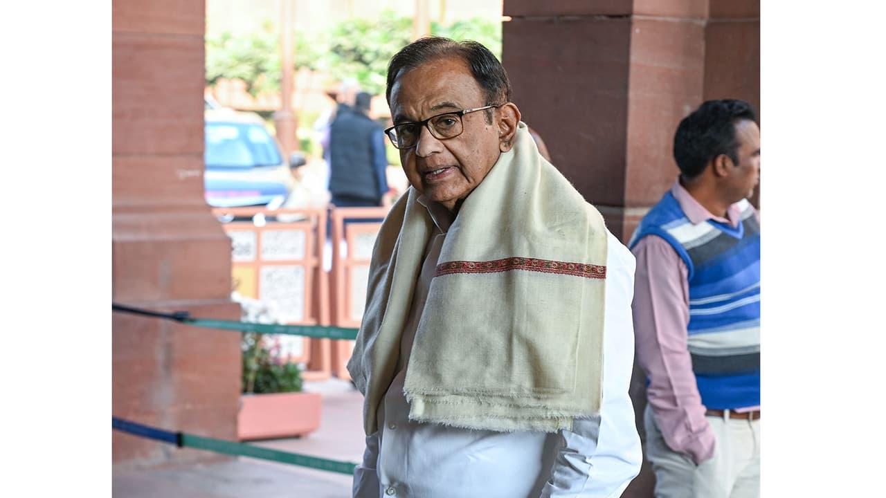 Congress MP P Chidambaram (Photo/ANI) Congress MP P Chidambaram (Photo/ANI)