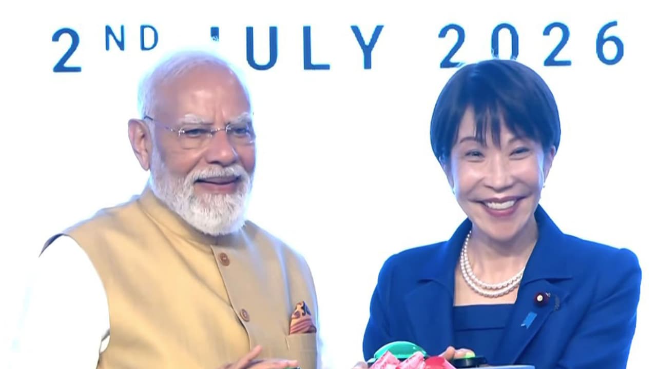PM Narendra Modi with Japanese Prime Minister Sanae Takaichi (Photo ANI) PM Narendra Modi with Japanese Prime Minister Sanae Takaichi (Photo ANI)